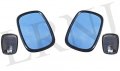 Exterior Mirror Head 7 X 5 Set Of Two For Land Rover Series 2 2a Part Da2130 