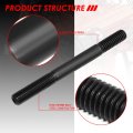 12-point Cylinder Head Stud Hex Nut Kit Compatible With Small Block Sbc 265 267 283 302 305 307 327 350 383 400 55-00