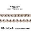 Niche Drive Sprocket Chain Combo For Yamaha Ttr110e Front 14 Rear 35 Tooth 420 Standard 90 Links