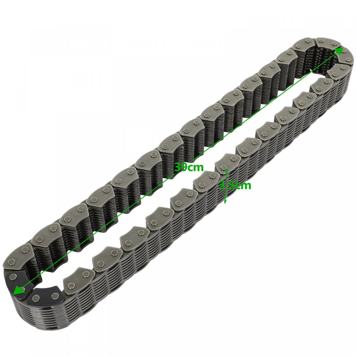Transfer Case Chain Bw1350 B354 Np207 Np231 Series Np233 1 25 Wide 31 Links 62 Pitches 1 2 Pitch Round Pin Design