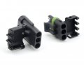 3 Pin Weatherpack Electrical Connector Kit 5 Complete Sets For 12 To 16 Awg Car Truck Marine Motorcycle And Trailer Wiring