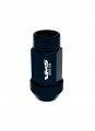 Vms Racing 12x1 5 20pc Piece Black Anodized 44mm Long Open End Lightweight Aluminum Lug Nuts Compatible With Chevy Chevrolet