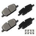 D2314 Front Ceramic Disc Brake Pads For Buick Envision Cadillac Ct5 Xt4 Chevrolet Camaro Ls Gmc Terrain 12 64 In Rotor Diameter 