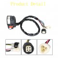 Wflnhb Left Handlebar Control Engine Headlight Switch Replacement For Warrior 350 Yfmx 1987-1995 Yamaha Big Bear 350 Yfm35f