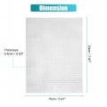 X Autohaux 5pcs Welding Mesh Plastic Reinforcing Stainless Steel Wire Screen For Thermoplastic Repairs Kit Bumper Kayak Window