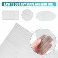 X Autohaux 5pcs Welding Mesh Plastic Reinforcing Stainless Steel Wire Screen For Thermoplastic Repairs Kit Bumper Kayak Window