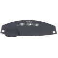 Black Microfiber Leather Dashboard Cover For Range Rover Sport 2006 2013 Anti Glare Uv Protection Front Dash Mat Airbag Safe 