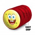 Spongebob Goofy Smile Face Tire Rim Wheel Aluminum Valve Stem Caps Red 4 Piece Set For Cars Trucks And Vans Universal Fit