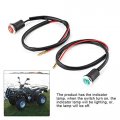 Motorcycle Red Green Indicator Light Universal Reverse And Neutral Gear Shifter For Most 4 Wheeler Atv