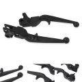 Usonline911 1 Pair Left Right Black Brake Clutch Lever Replacement For 2006 Harley-davidson Electra Glide Ultra Classic