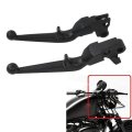 Usonline911 1 Pair Left Right Black Brake Clutch Lever Replacement For 2006 Harley-davidson Electra Glide Ultra Classic