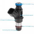 X Autohaux 8pcs 12580681 Fuel Injector For Gmc Envoy Sierra Chevrolet Silverado Tahoe Cadillac Escalade 4 8l 5 3l 0l 6 2l