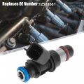 X Autohaux 8pcs 12580681 Fuel Injector For Gmc Envoy Sierra Chevrolet Silverado Tahoe Cadillac Escalade 4 8l 5 3l 0l 6 2l