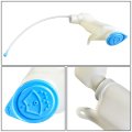 Ac1288135 Factory Style Car Windshield Washer Reservoir Tank Cap Fluid Pump Filler Tube Compatible With Acura Rl 96-99 White