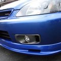 Uframe Compatible With 1999 2000 Honda Civic Coupe Hatchback Sedan Door Halogen Fog Light Kit W Bezels Wiring Switch Bulbs