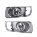 Uframe Compatible With 1999 2000 Honda Civic Coupe Hatchback Sedan Door Halogen Fog Light Kit W Bezels Wiring Switch Bulbs