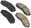 Z16 Evolution Ceramic Brake Pads Front 16-833 For Ford Explorer Ranger And Chevy Equinox Low Dust Noise Free Braking Metallic 