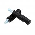 Minho Universal M10 Motorcycle Footpegs Rider Footrest Pegs Set Pedal Bike Bracket Mount Support Toe Shifter 10mm