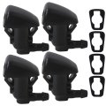 A Upgradeda 4-pack 68260443aa 55372143ab Premium Windshield Washer Nozzles For Saturn Aura 2007-2010 