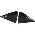 Side Scoops For 2017-2018 Toyota C-hr Md Front Carbon Fiber Print By Ikon Motorsports 