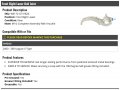 Front Right Passenger Side Lower Ball Joint With Steering Knuckle Compatible 2000-2001 Jaguar S-type M14