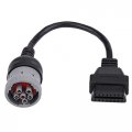 Health Gear Obd2 16 Pin Female To J1708 Diagnostic Cable Adapter Truck Diagnose Interface 6 For Automotive Tool 