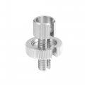 X Autohaux 6 Pcs M8 Brake Clutch Cable Line Adjuster Screw Adjusting Bolt With Slotted For Motorcycle Bike Scooter Aluminum