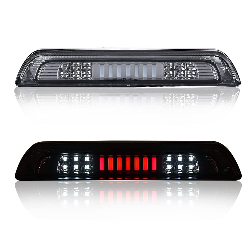 Led 3rd Brake Light For Toyota Tundra 2007 2018 High Mount Tail Cargo With Smoky Lens And Chrome Housing Waterproof 12v