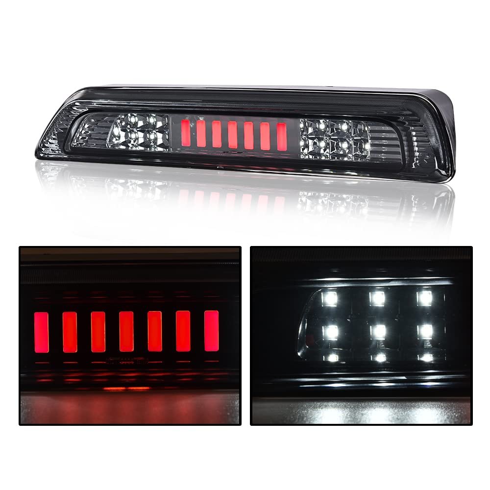 Led 3rd Brake Light For Toyota Tundra 2007 2018 High Mount Tail Cargo With Smoky Lens And Chrome Housing Waterproof 12v