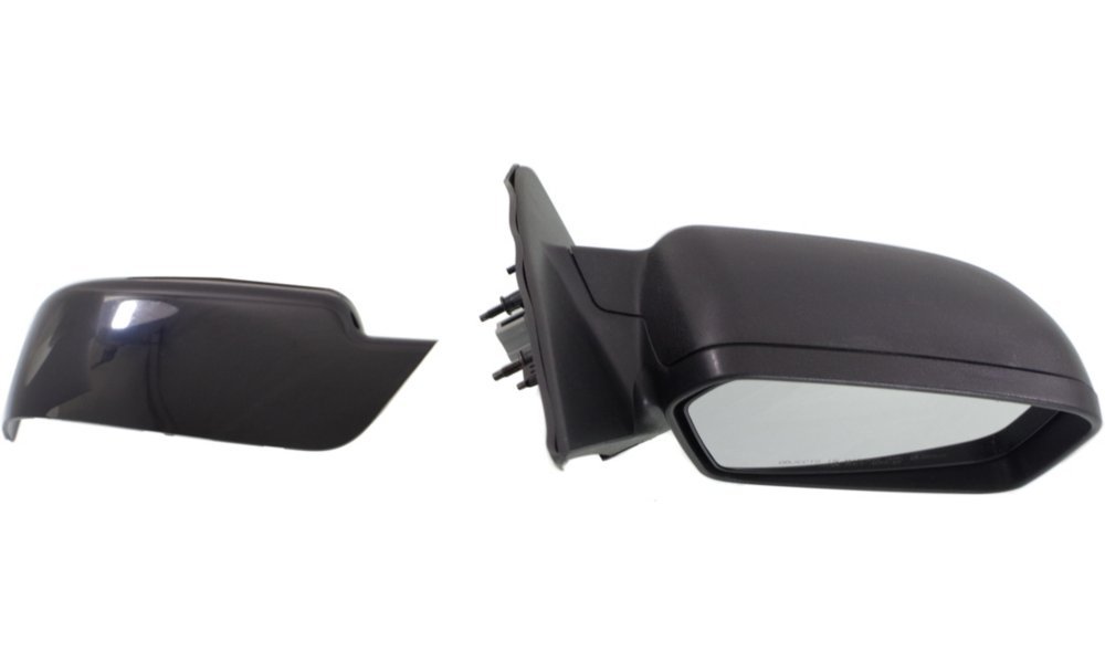 Passenger Side Heated Mirror For Ford Fusion 2006 2012 And Mercury Milan 2011 Power Adjust With Paintable Textured Black Cap