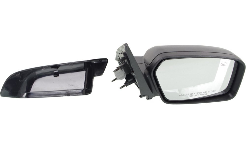 Passenger Side Heated Mirror For Ford Fusion 2006 2012 And Mercury Milan 2011 Power Adjust With Paintable Textured Black Cap