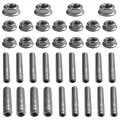 2024 Upgraded Oil Pan Stud Kit Bolts Stainless Steel Small Block For Chevy 283 327 350 400
