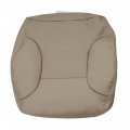 Front Passenger Bottom Seat Cover Microfiber Leather Mocha Tan For Ford Bronco 1992 1993 1994 1995 1996 