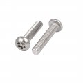 Uxcella M3x16mm 304 Stainless Steel Button Head Torx Security Machine Screws 20pcs