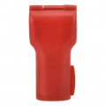 100pcs Peg Hook Locks Stop Plastic Red Security Lock Easy Installation For Commodity Link Supermarket Hooks Retail Shop