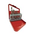 10 Piece High Speed Screw Extractor Drill Bit Set Right Handed