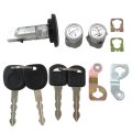 Ignition Lock Cylinder Keys Fit For G M C Sierra 2500hd Sl Crew Cab Pickup 4-door 6 6l 6599cc 403cu In V8 Diesel Ohv 