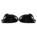 Gloss Black Rear View Mirror Cover Caps For Vw Golf 5 Mk5 Gti Jetta Passat B6 Sharan And Skoda Superb B5 Driver Passenger Side 