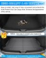 Cartist Cargo Liner Compatible With 2020-2023 2024 Mazda Cx-30 Behind The 2nd Row All Weather Rear Trunk Mat High Side