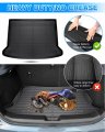 Cartist Cargo Liner Compatible With 2020-2023 2024 Mazda Cx-30 Behind The 2nd Row All Weather Rear Trunk Mat High Side