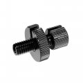 X Autohaux 6 Pcs M8 Brake Clutch Cable Line Adjuster Screw Adjusting Bolt With Slotted For Motorcycle Bike Scooter Aluminum