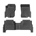 Frontier Floor Mats Car For Nissan Crewcab 2009-2021 All Weather Mat Accessories Heavy Duty Rubber 