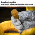 Uxcell M12 X 1 5mm Thread Gold Tone Magnetic Car Universal Engine Oil Pan Drain Plug Bolt Kit With Washer