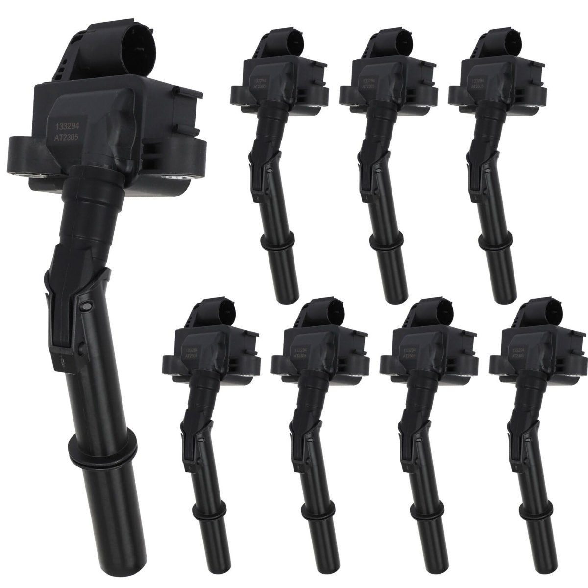 Ignition Coil Coils Pack 0040103070 Uf-733 Uf-741 For Mercedes-benz C300 C350 Cl550 Cl63 Amg E63 Sl550 Sl63 Slk350 Ml350 8 Pcs