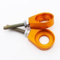 Xljoy Gold 15mm Axle Chain Adjuster Tensioner For Crf Thumpstar Coolster Pit Dirt Bike