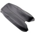 Leather Center Console Lid Armrest Cover Black For Acura Rdx 2007 2008 2009 2010 2011 2012 Vegan Replacement Skin 