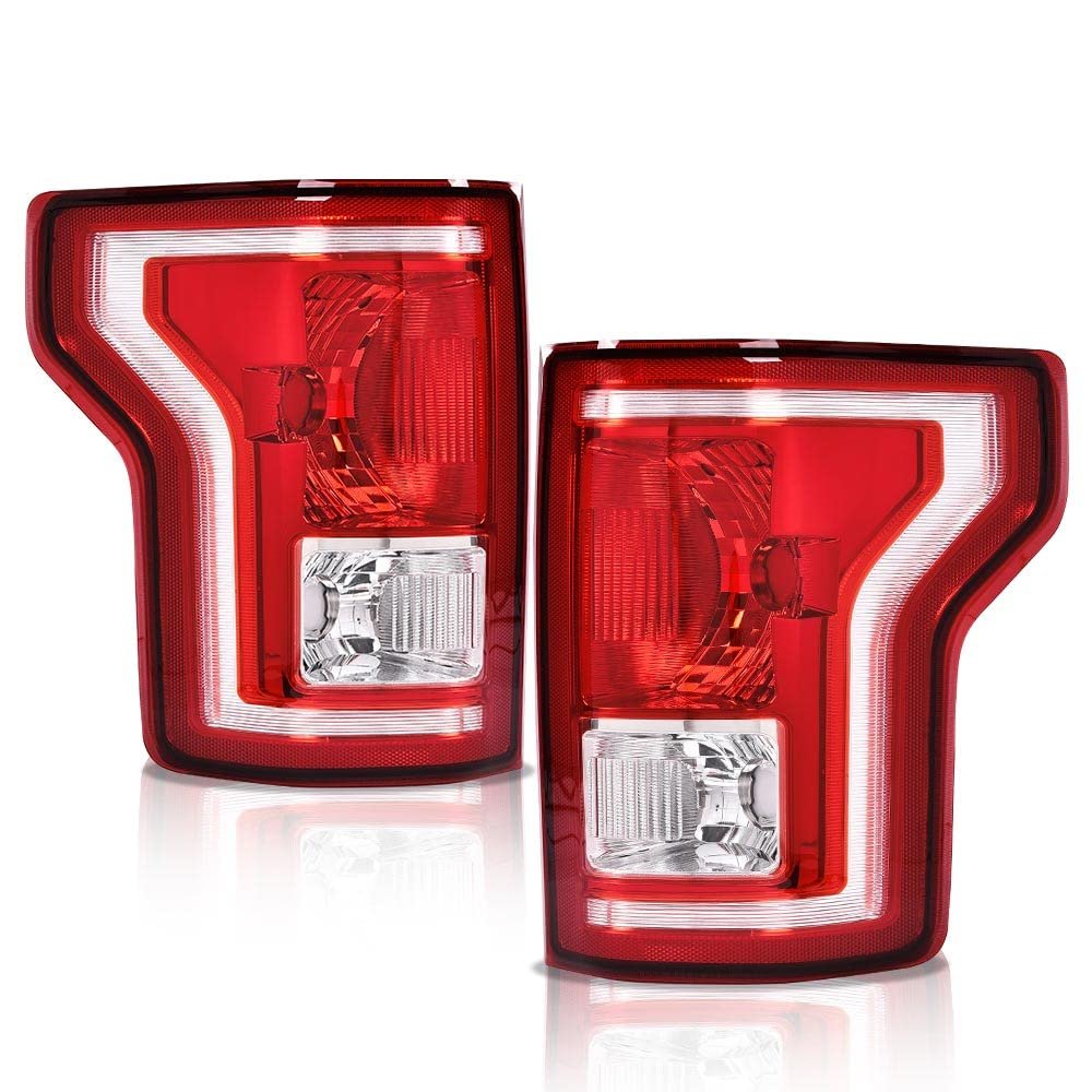 Tail Light Assemblies For Ford F150 2015 2017 Lariat Xl Xlt And Ssv 2016 Red Rear Lamps Fl3z13405a Pfm Fo2800239 Fl3z13404a