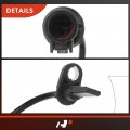 A-premium Abs Wheel Speed Sensor Compatible With Ford Models Explorer 2011-2012 Front And Rear Driver Passenger Side 4-pc Set