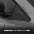 Mirror Flag Applique W O Trim For Chrysler Town Country 2008-2016 Mini Passenger Van Fit Dodge Grand Caravan 2008-2020 Lh Rh