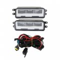Labwork Left Driver Right Passenger Sides Fog Lights Assembly Replacement For Toyota Tundra 2022-2024 Driving Lamps With Wiring